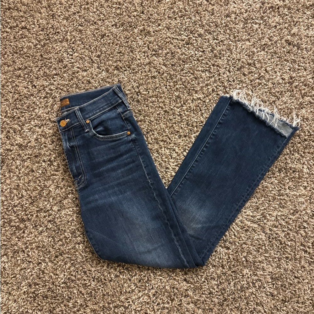 Mother Jeans - The Insider Crop Step Fray